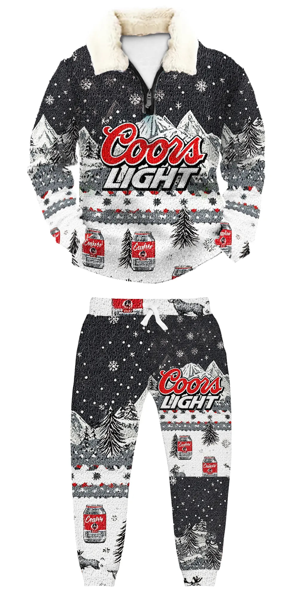 Ugly Quarter Zip Sweatshirt & Sweatpant Set af1f 62b0 - product image