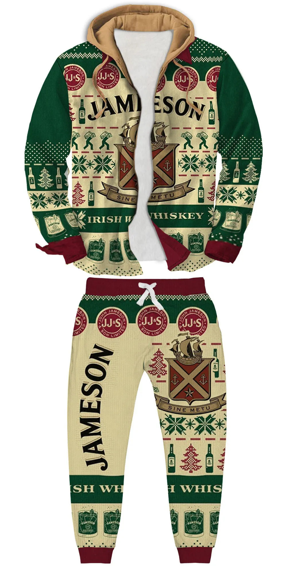 Ugly Zip Hoodie & Sweatpant Set 9a4f - product image