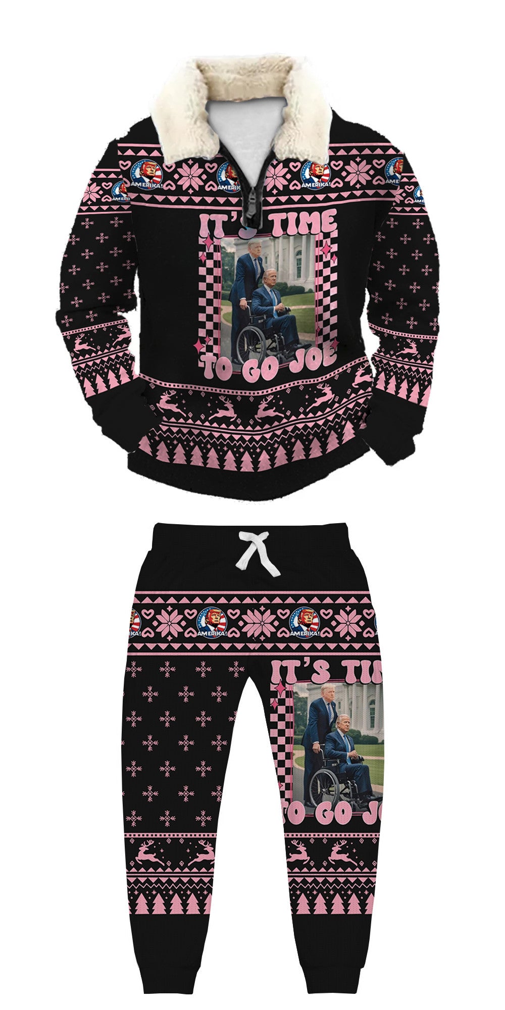 Ugly Quarter Zip Sweatshirt & Sweatpant Set af1f 1eea - product image