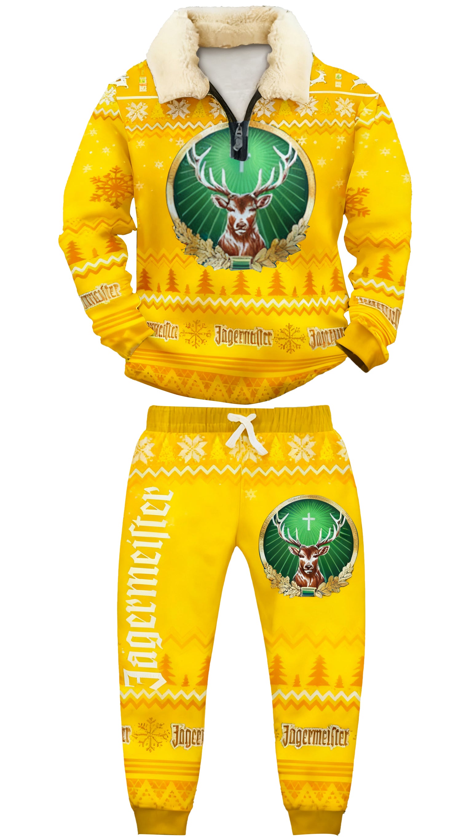 Ugly Quarter Zip Sweatshirt & Sweatpant Set 016a - product image 3