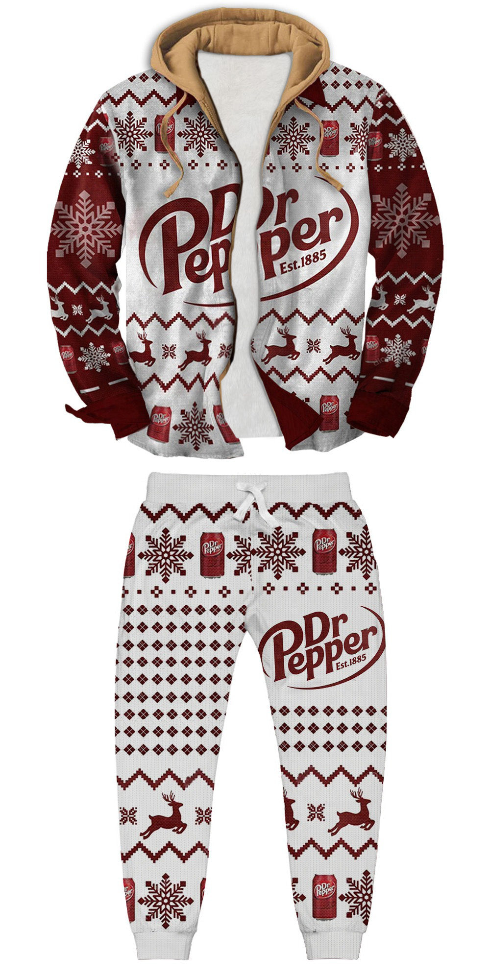 Ugly Zip Hoodie & Sweatpant Set bb68 - product image