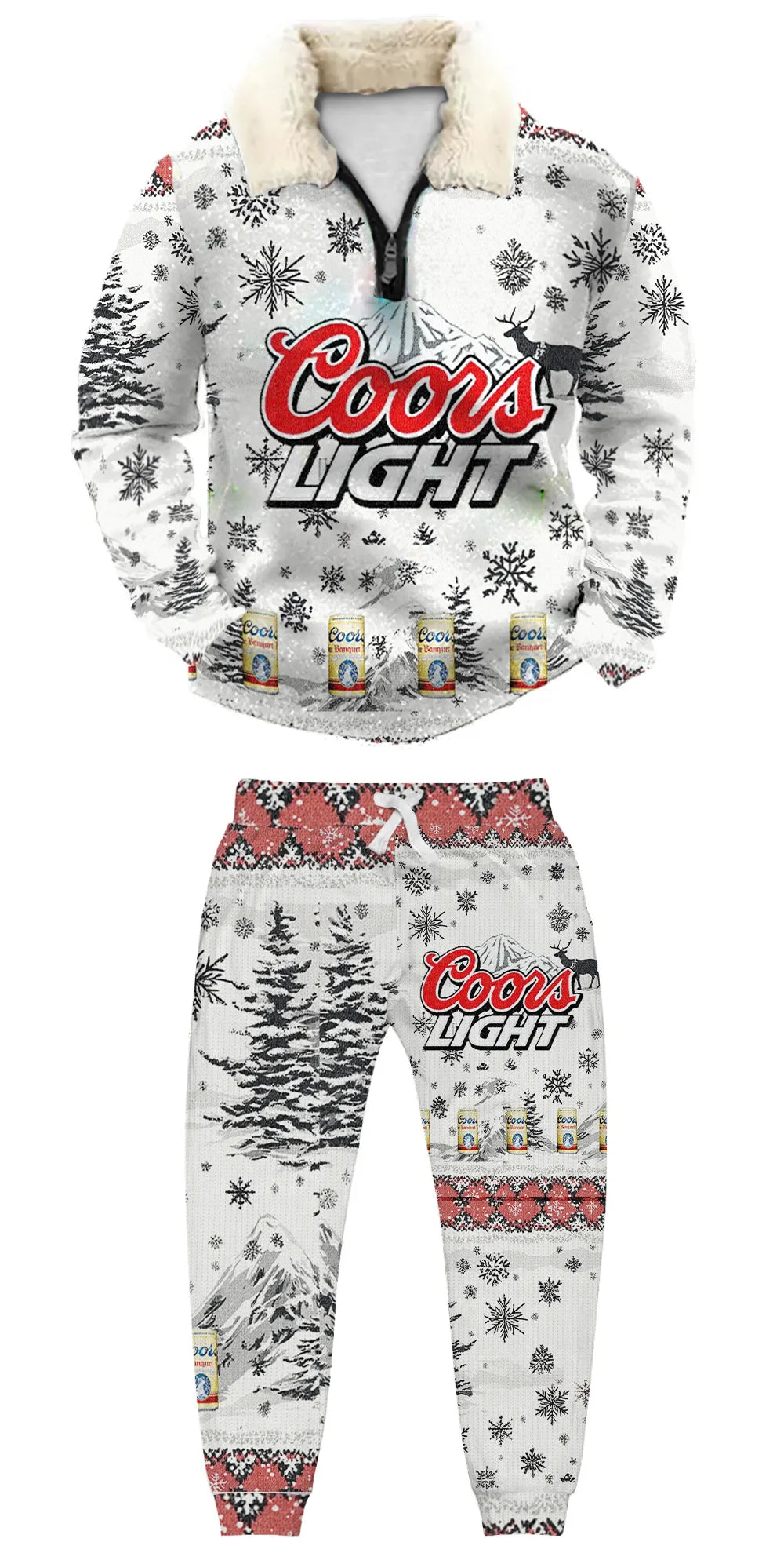 Ugly Quarter Zip Sweatshirt & Sweatpant Set af1f f1c7 - product image