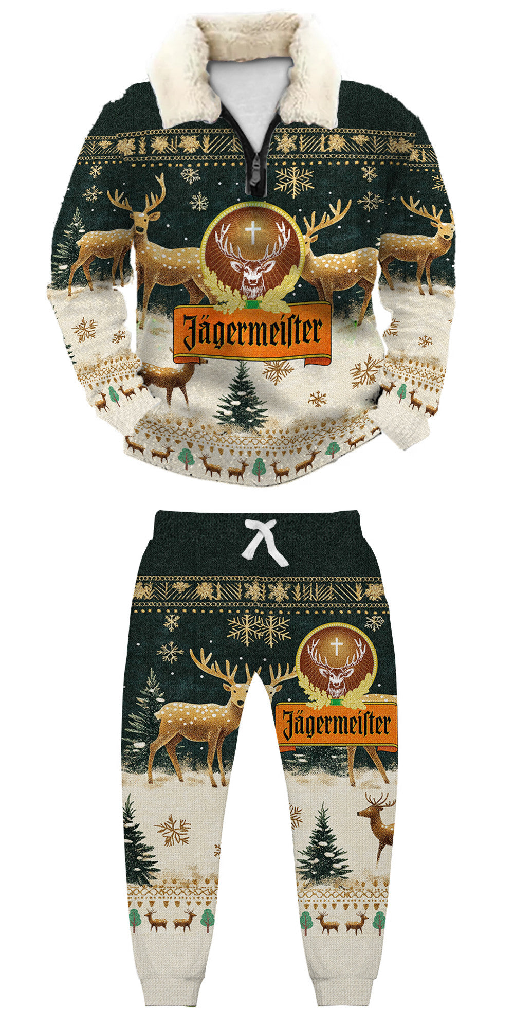 Ugly Quarter Zip Sweatshirt & Sweatpant Set af1f 742e - product image