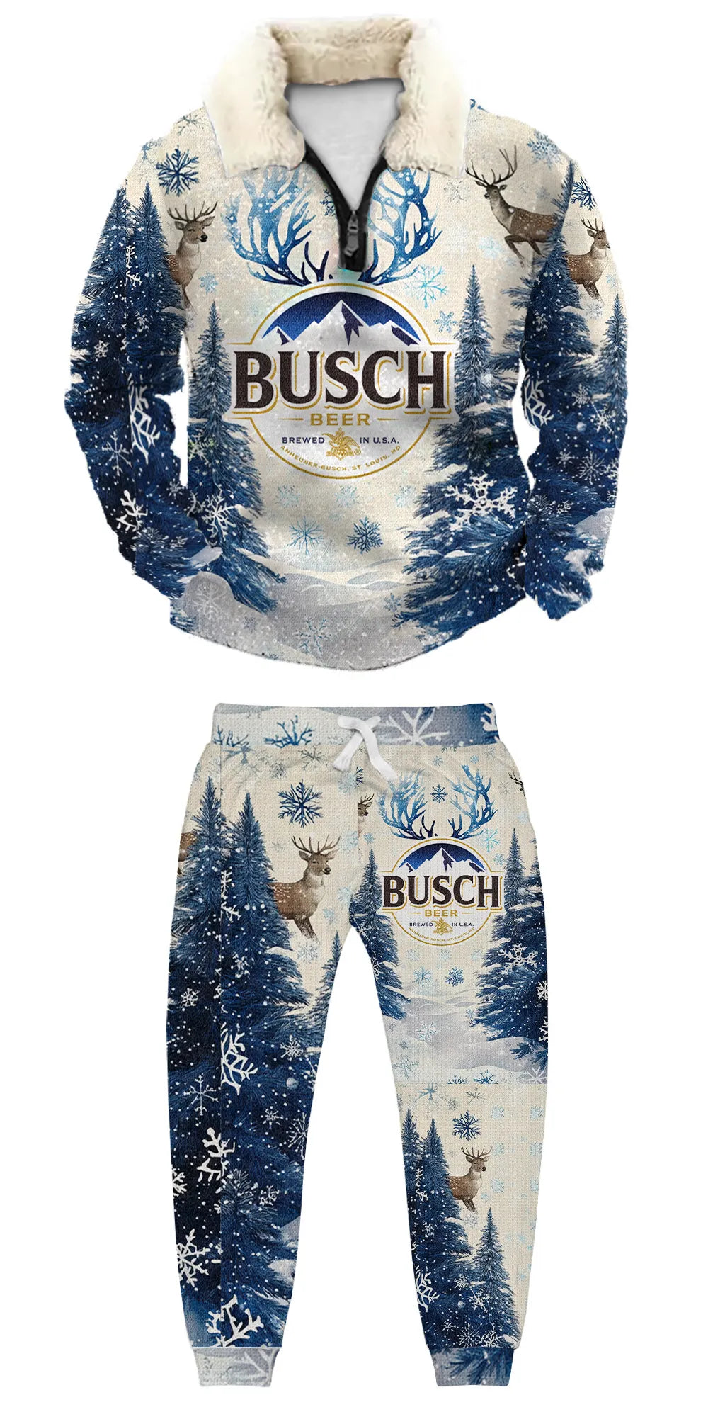 Ugly Quarter Zip Sweatshirt & Sweatpant Set af1f 96cd - product image