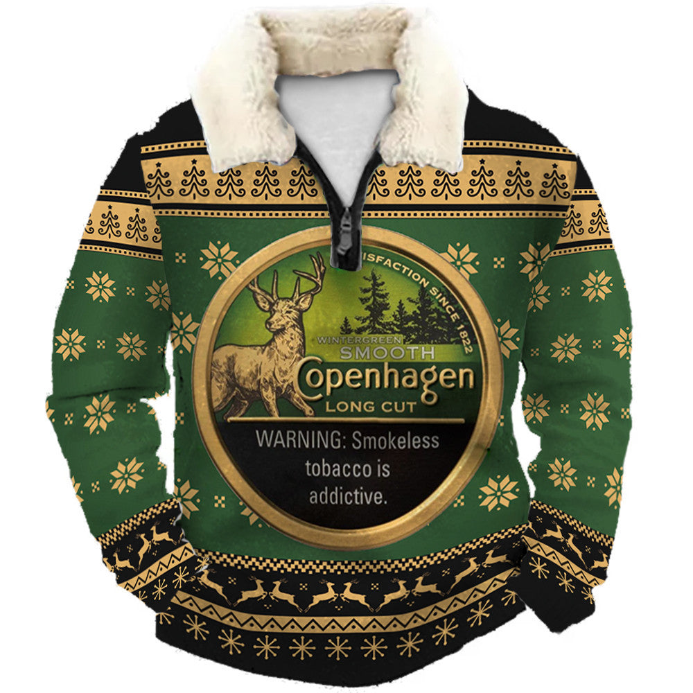 Ugly Quarter Zip Sweatshirt dded - product image