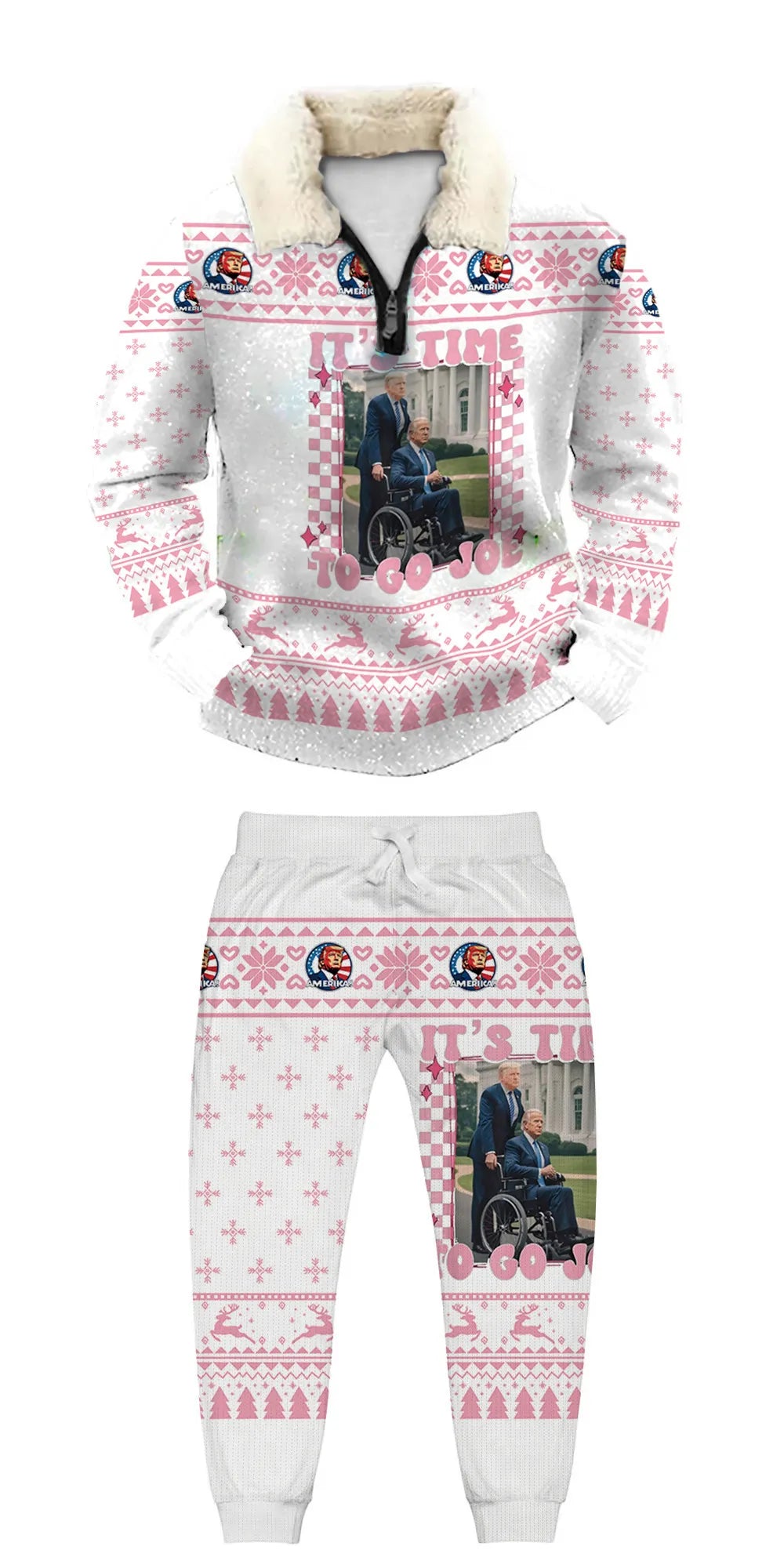 Ugly Quarter Zip Sweatshirt & Sweatpant Set af1f 0f28 - product image