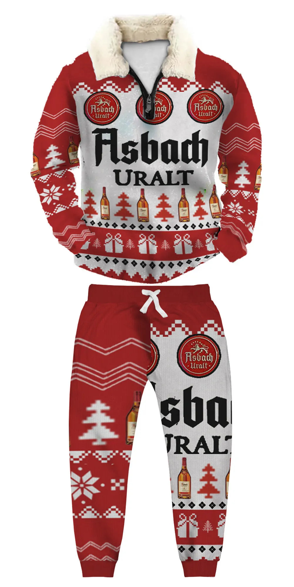 Ugly Quarter Zip Sweatshirt & Sweatpant Set 7e62 - product image