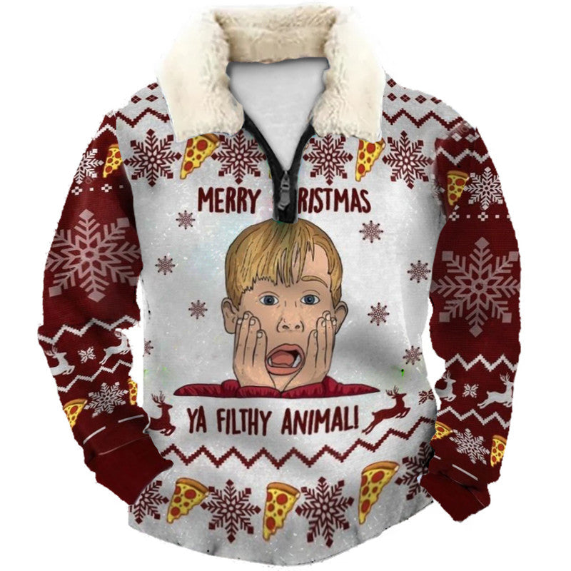 Ugly Quarter Zip Sweatshirt a425 - product image