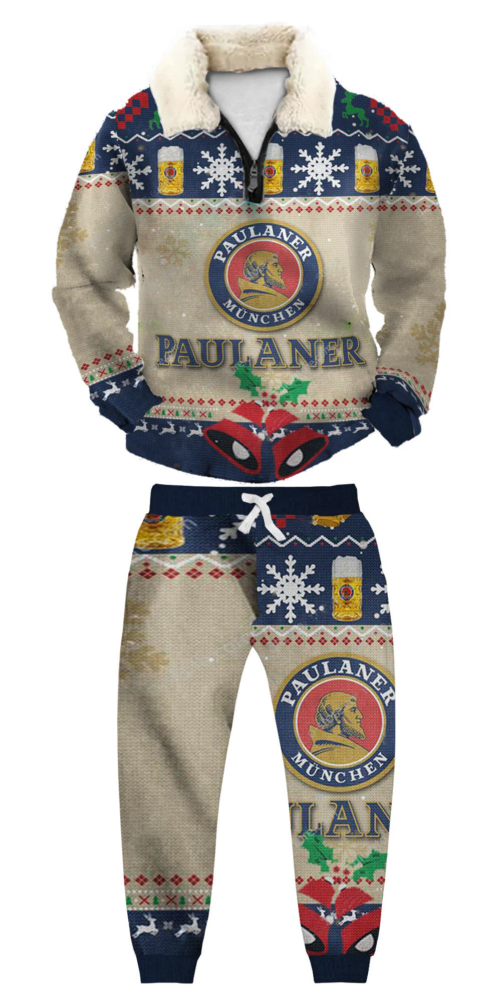 Ugly Quarter Zip Sweatshirt & Sweatpant Set e6c7 - product image