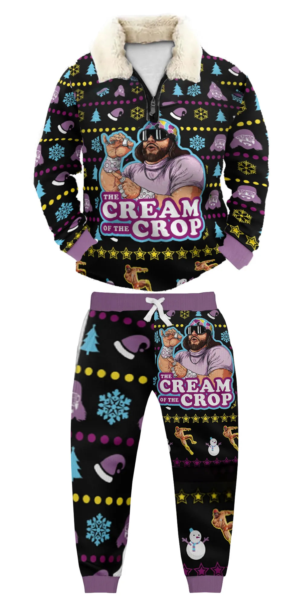 Ugly Quarter Zip Sweatshirt & Sweatpant Set af1f 91f3 - product image