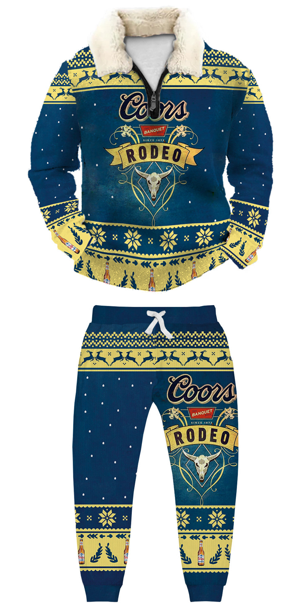 Ugly Quarter Zip Sweatshirt & Sweatpant Set af1f 2931 - product image
