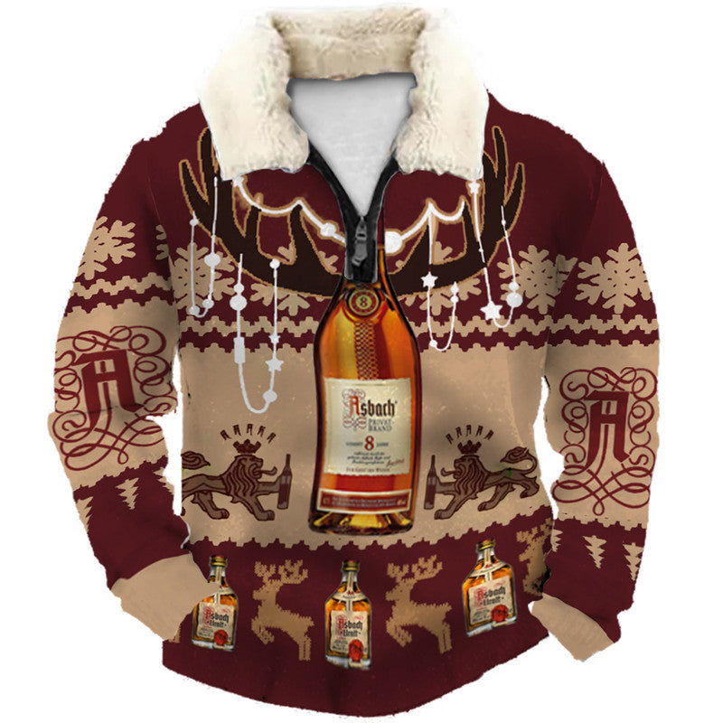 Ugly Quarter Zip Sweatshirt a127 - product image