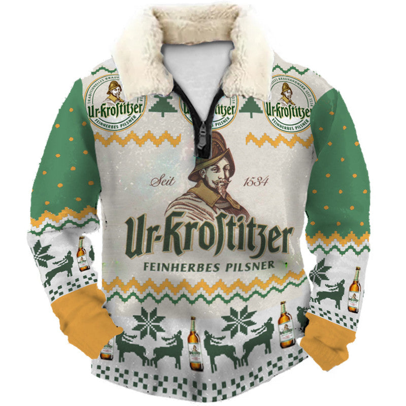 Ugly Quarter Zip Sweatshirt b5a3 - product image