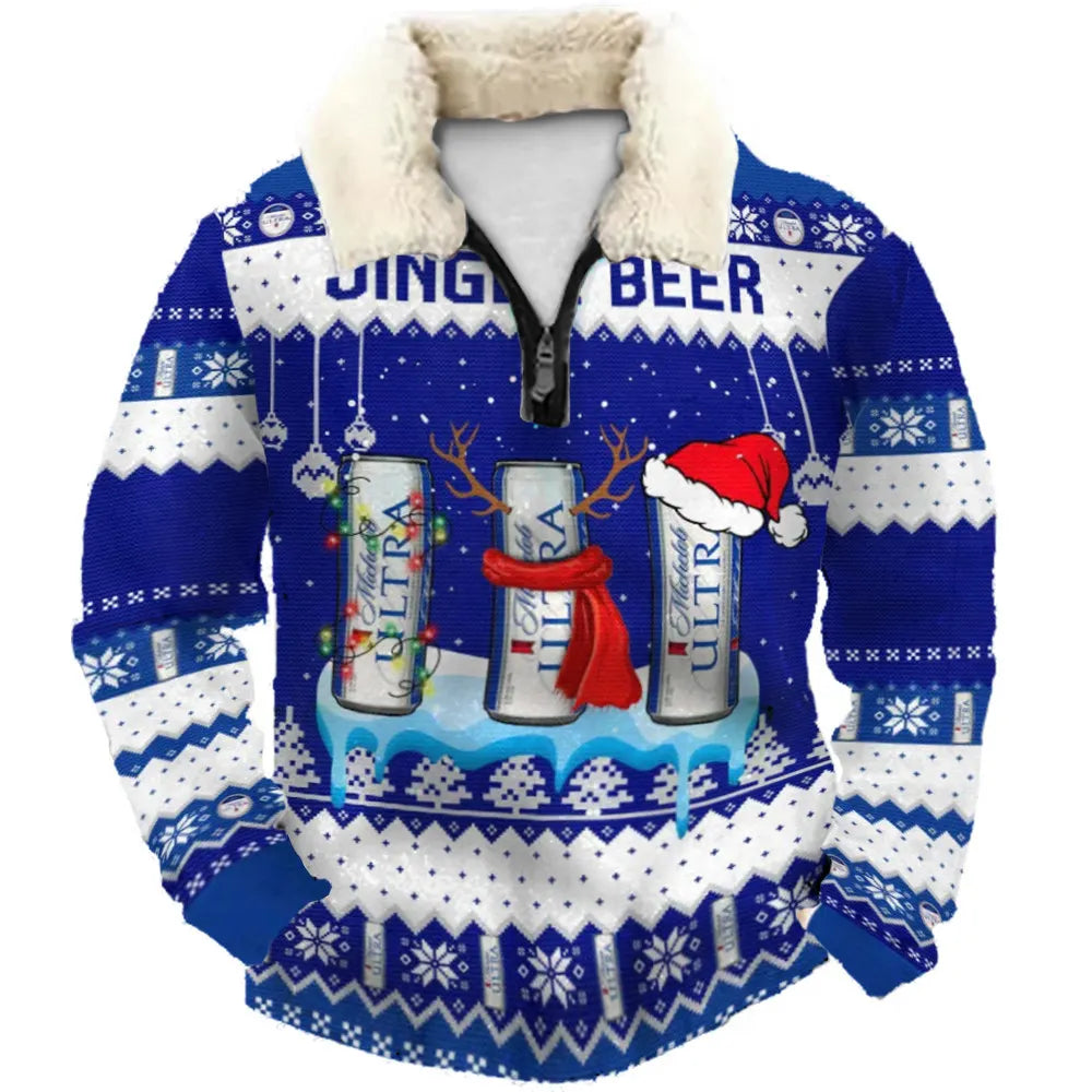 Ugly Quarter Zip Sweatshirt 8858 - product image