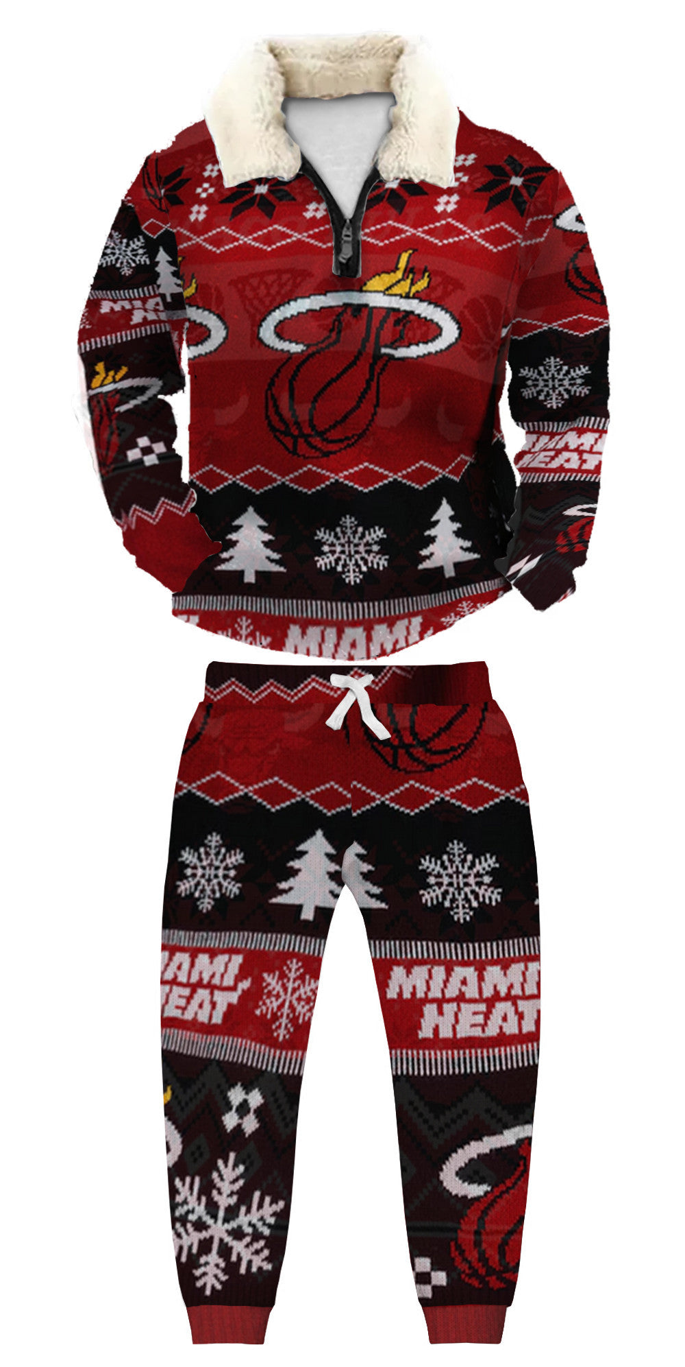 Ugly Quarter Zip Sweatshirt & Sweatpant Set 7c1c - product image