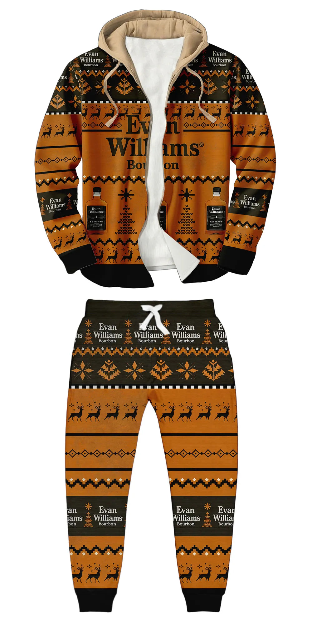 Ugly Zip Hoodie & Sweatpant Set 3234j e96e7c - product image