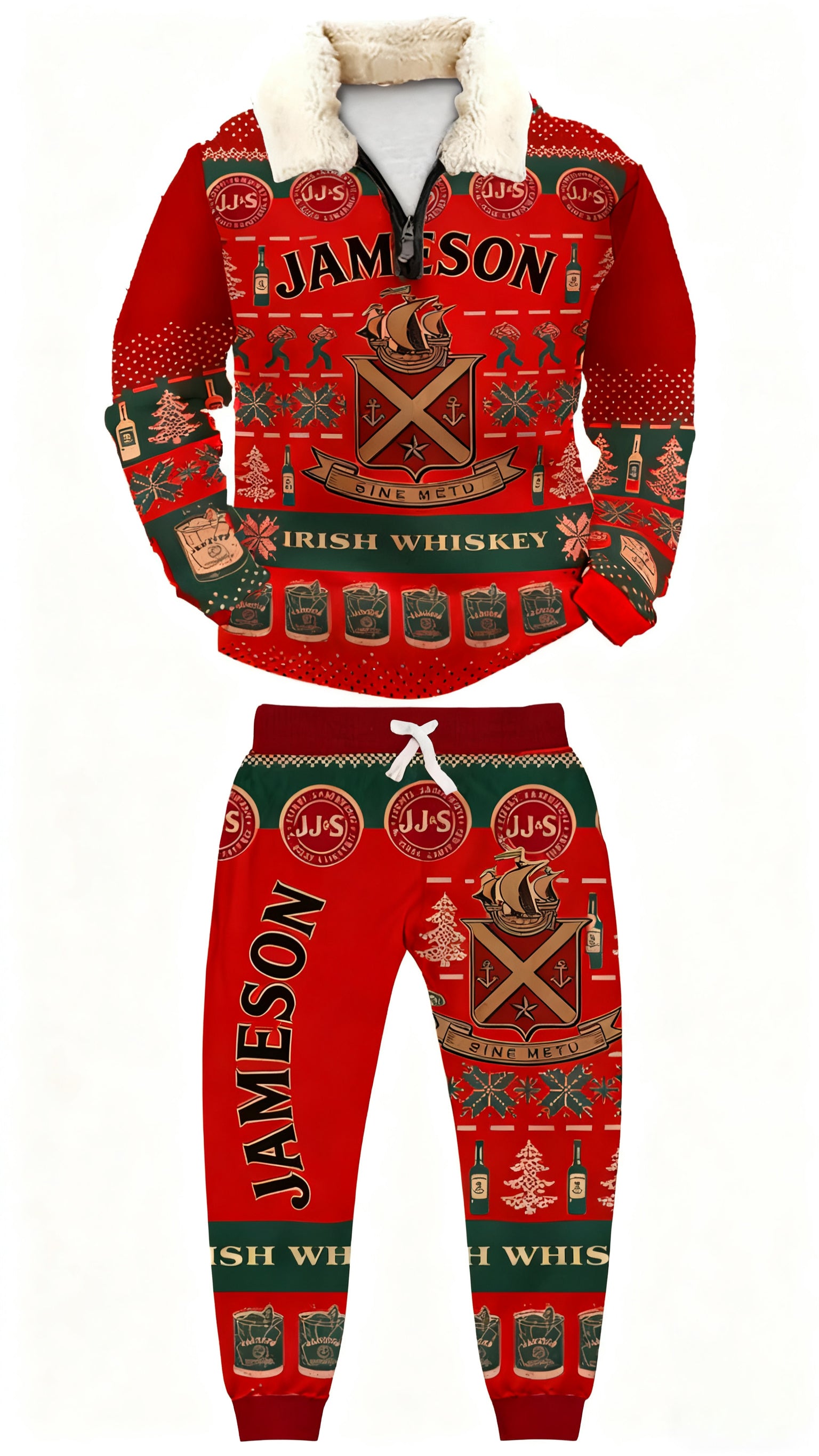 Ugly Quarter Zip Sweatshirt & Sweatpant Set c3fa - product image 3
