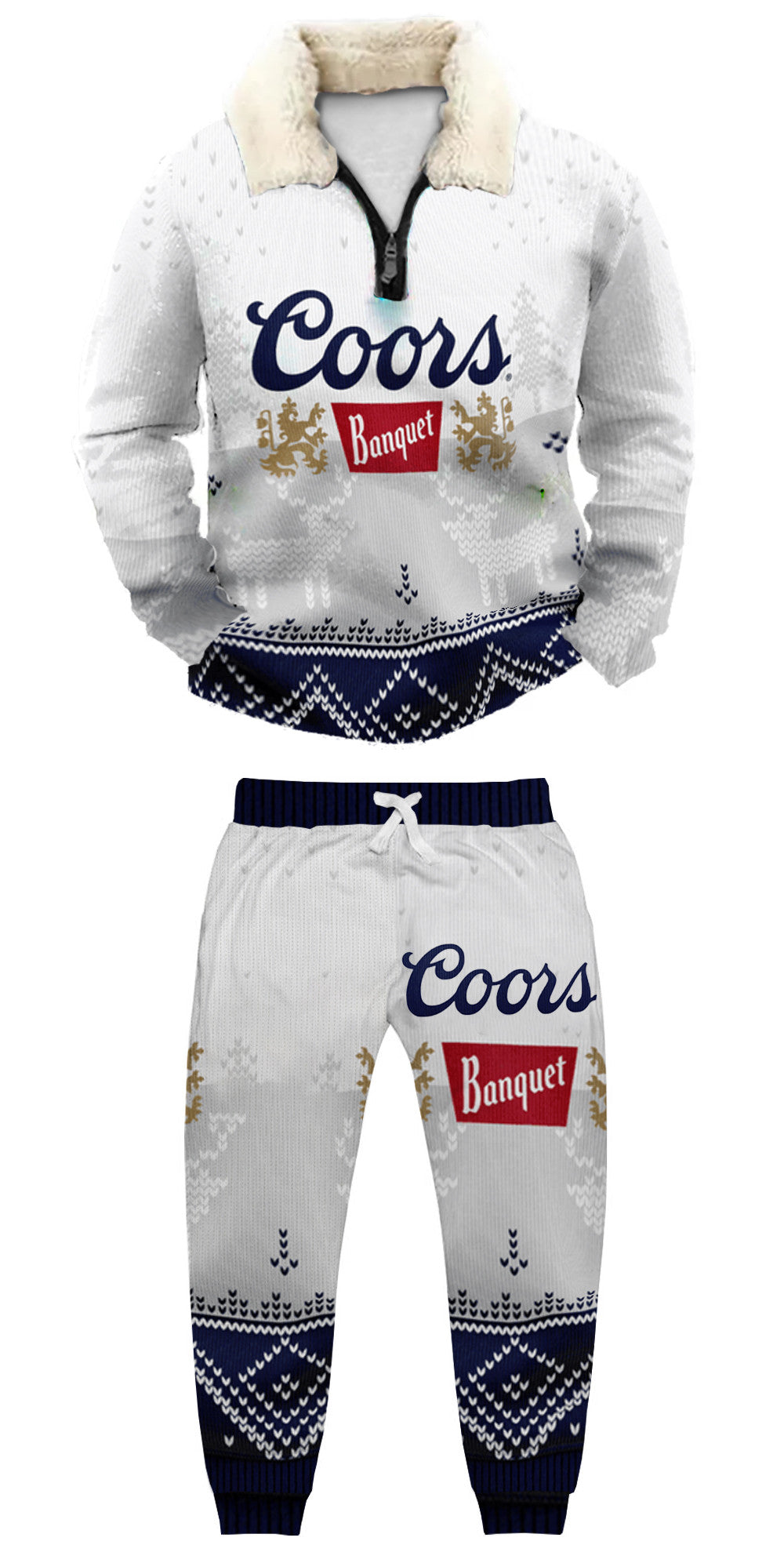 Ugly Quarter Zip Sweatshirt & Sweatpant Set af1f 9ac1 - product image