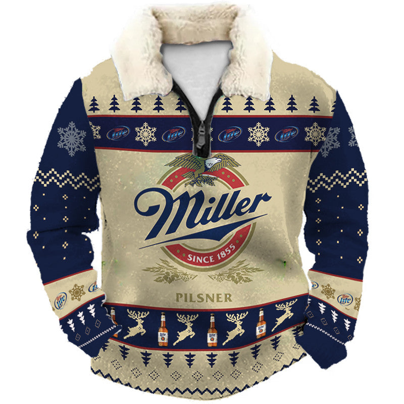 Ugly Quarter Zip Sweatshirt a270 - product image