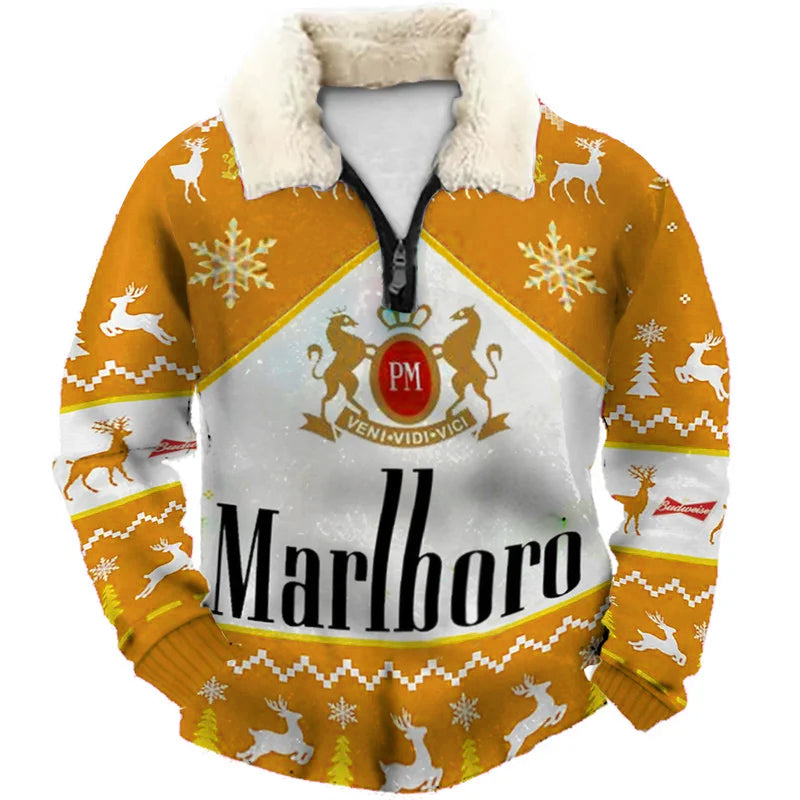 Ugly Quarter Zip Sweatshirt c609 - product image 2