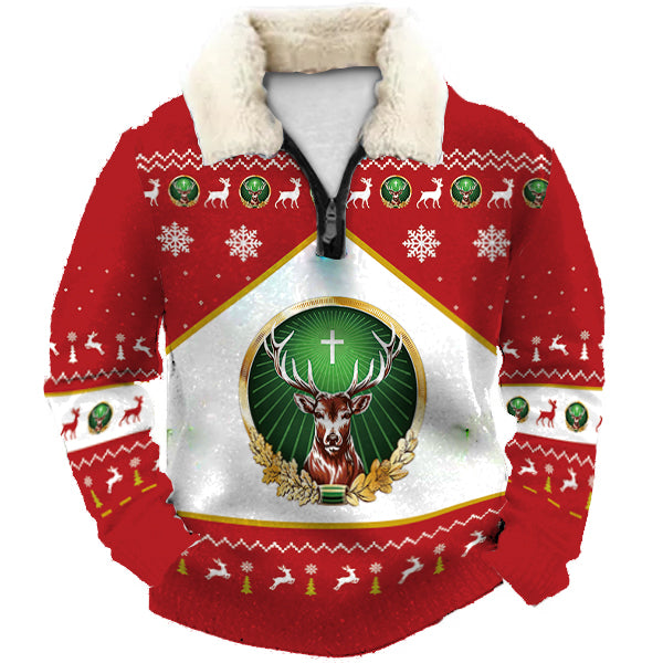 Ugly Quarter Zip Sweatshirt cb04 - product image