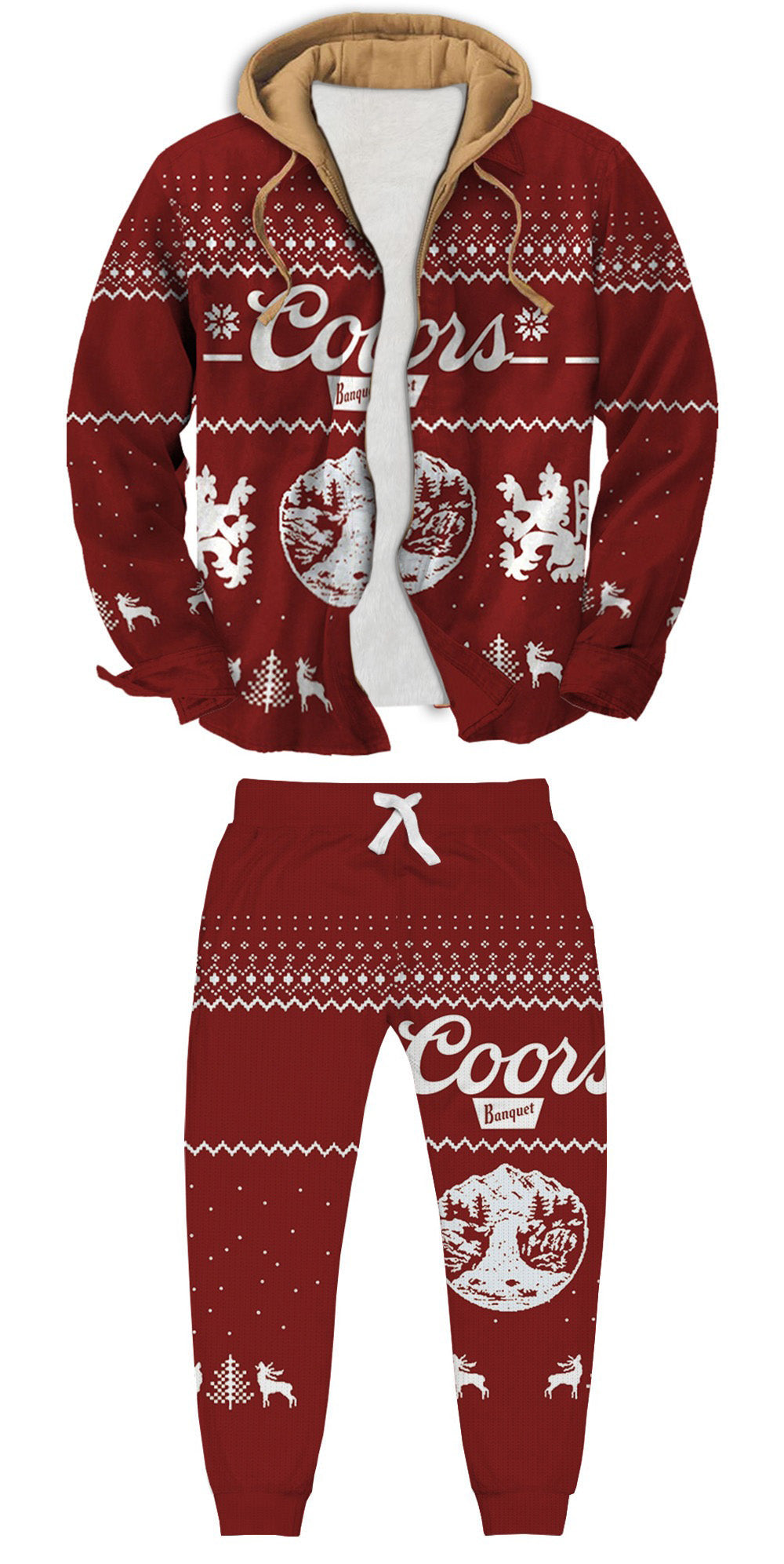 Ugly Zip Hoodie & Sweatpant Set 0970 - product image