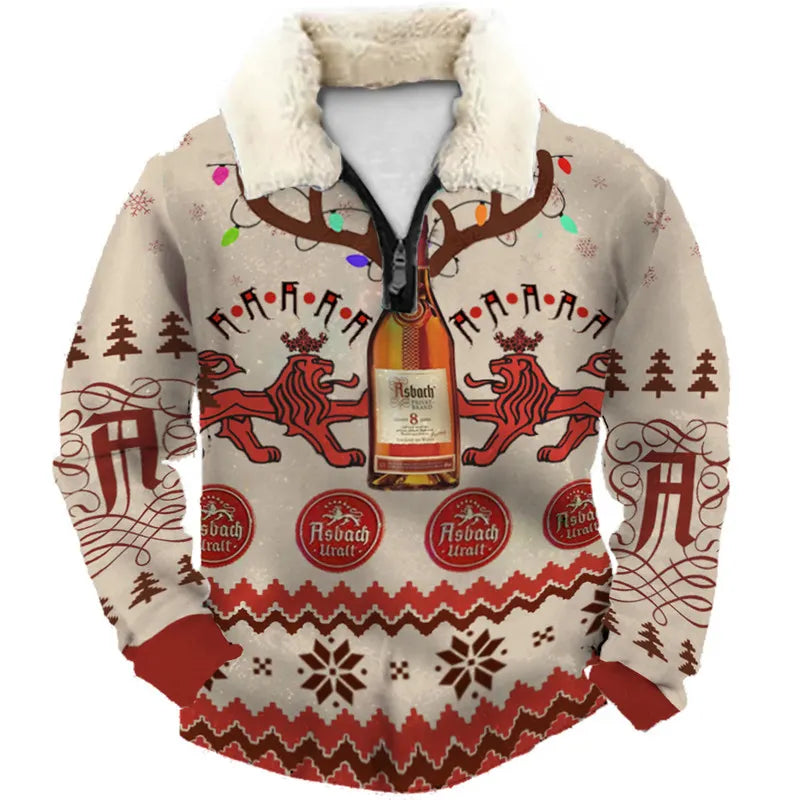 Ugly Quarter Zip Sweatshirt 3677 - product image