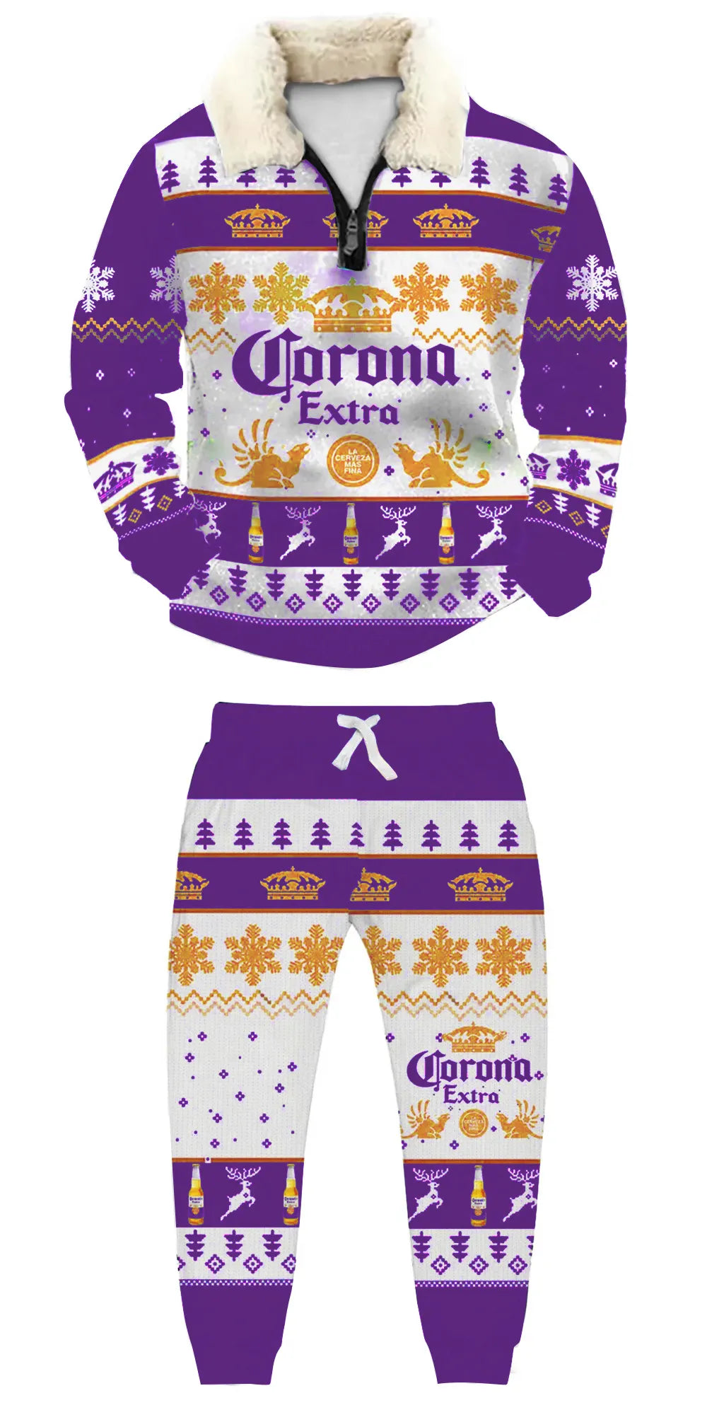 Ugly Quarter Zip Sweatshirt & Sweatpant Set c6df - product image 8