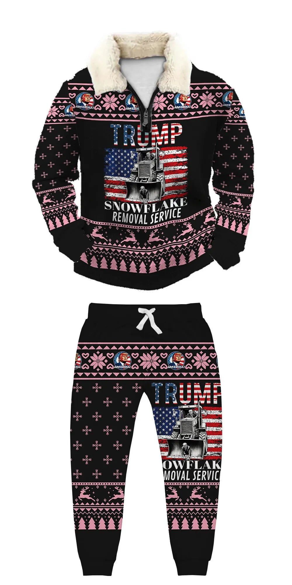Ugly Quarter Zip Sweatshirt & Sweatpant Set af1f 6398 - product image