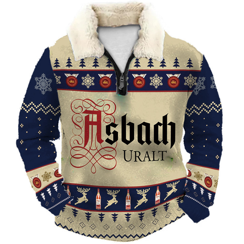 Ugly Quarter Zip Sweatshirt d419 - product image