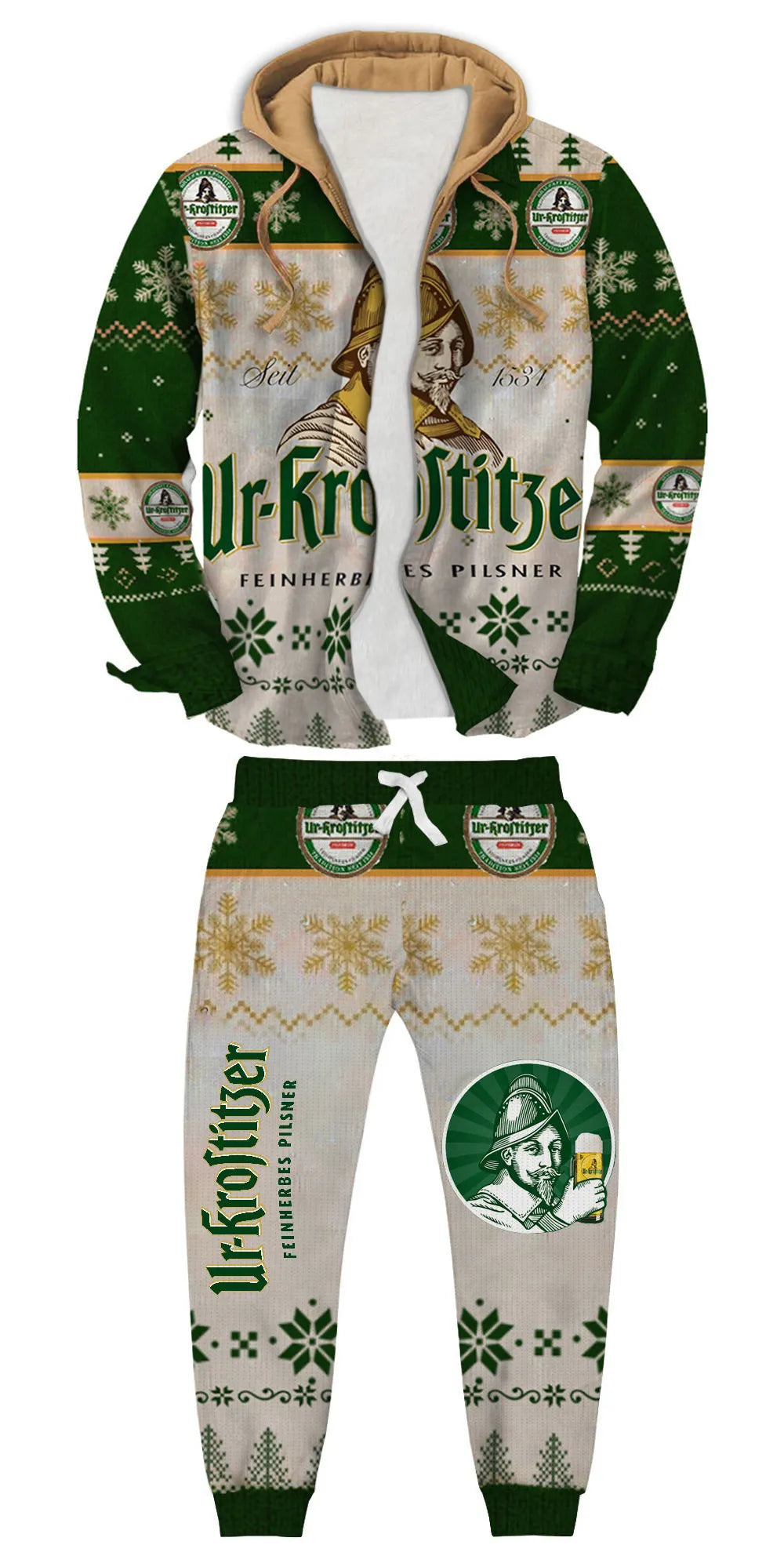Ugly Zip Hoodie & Sweatpant Set 07e3 - product image
