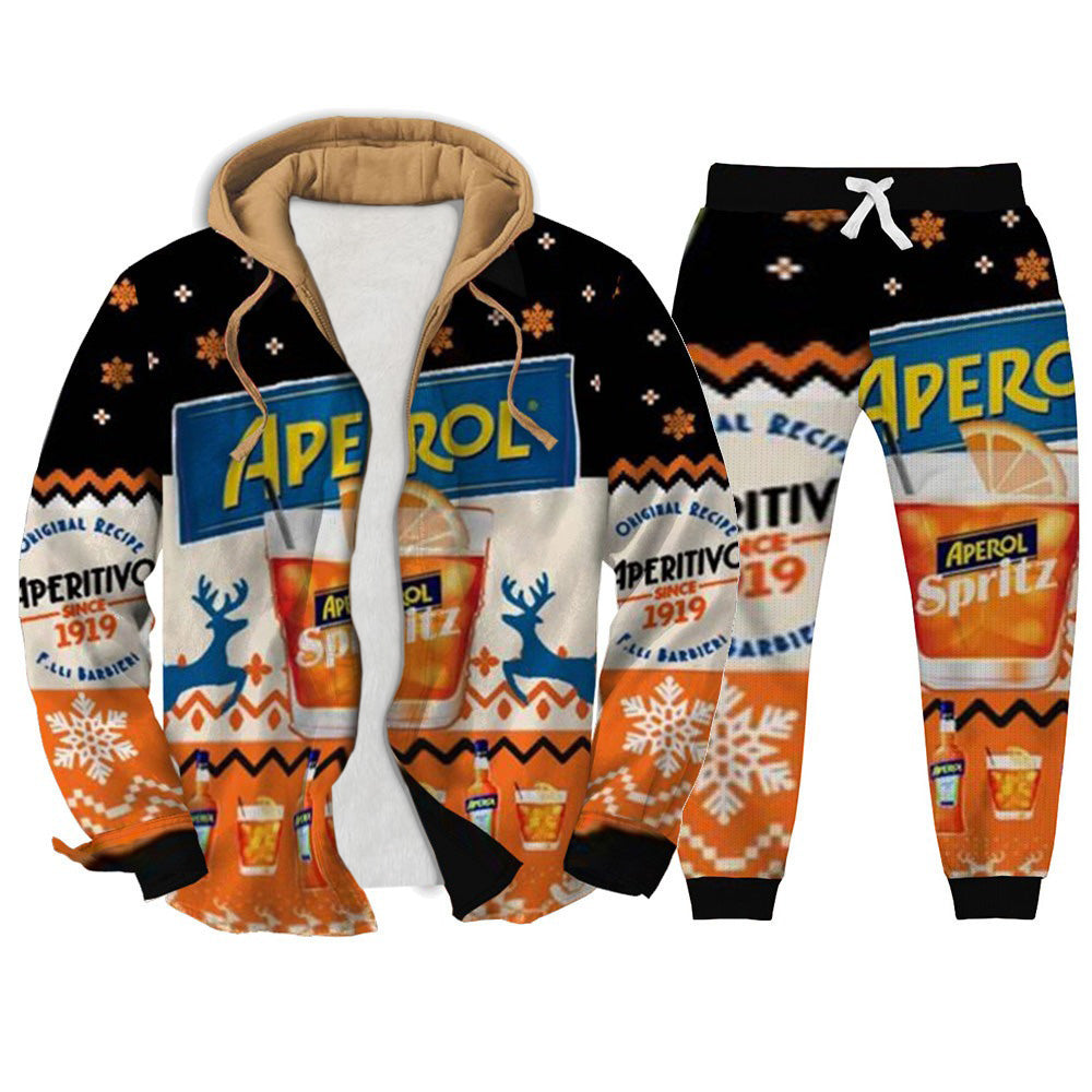 Ugly Zip Hoodie & Sweatpant Set 7141 - product image