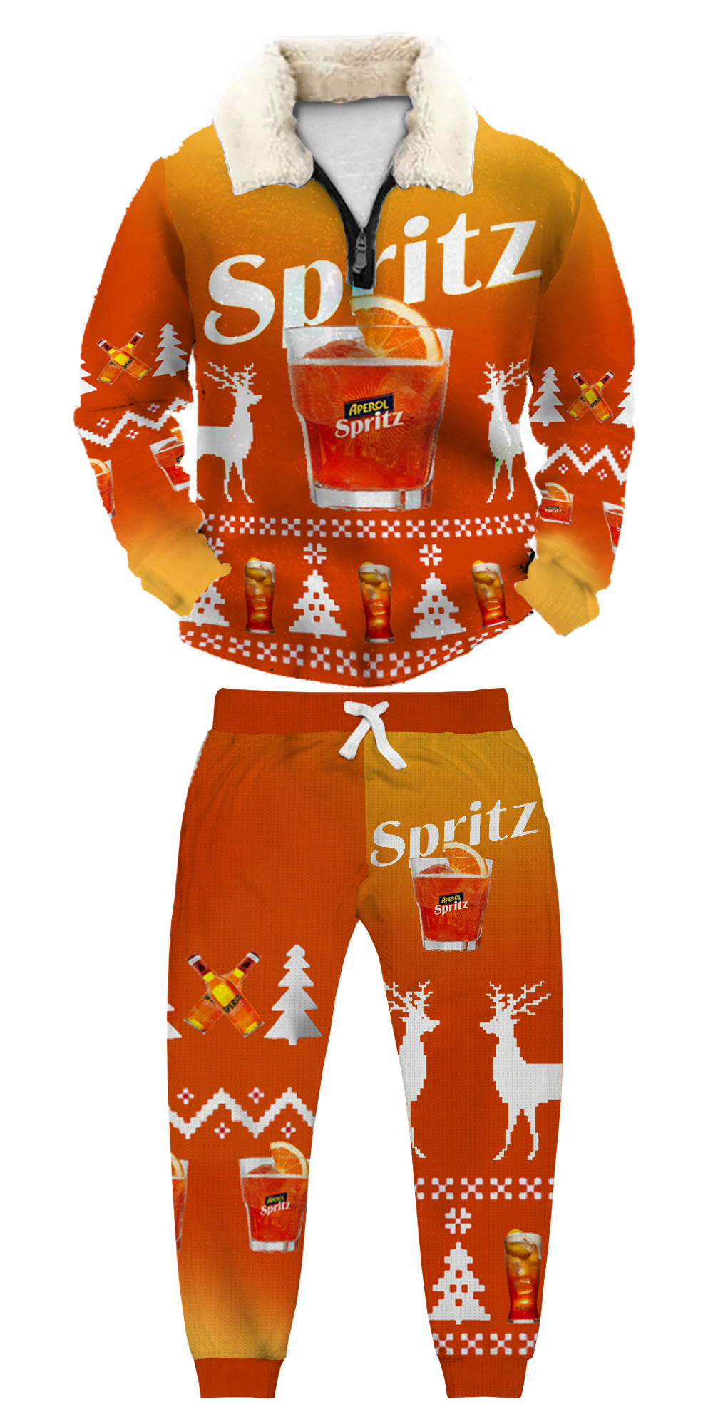 Ugly Quarter Zip Sweatshirt & Sweatpant Set 05af - product image