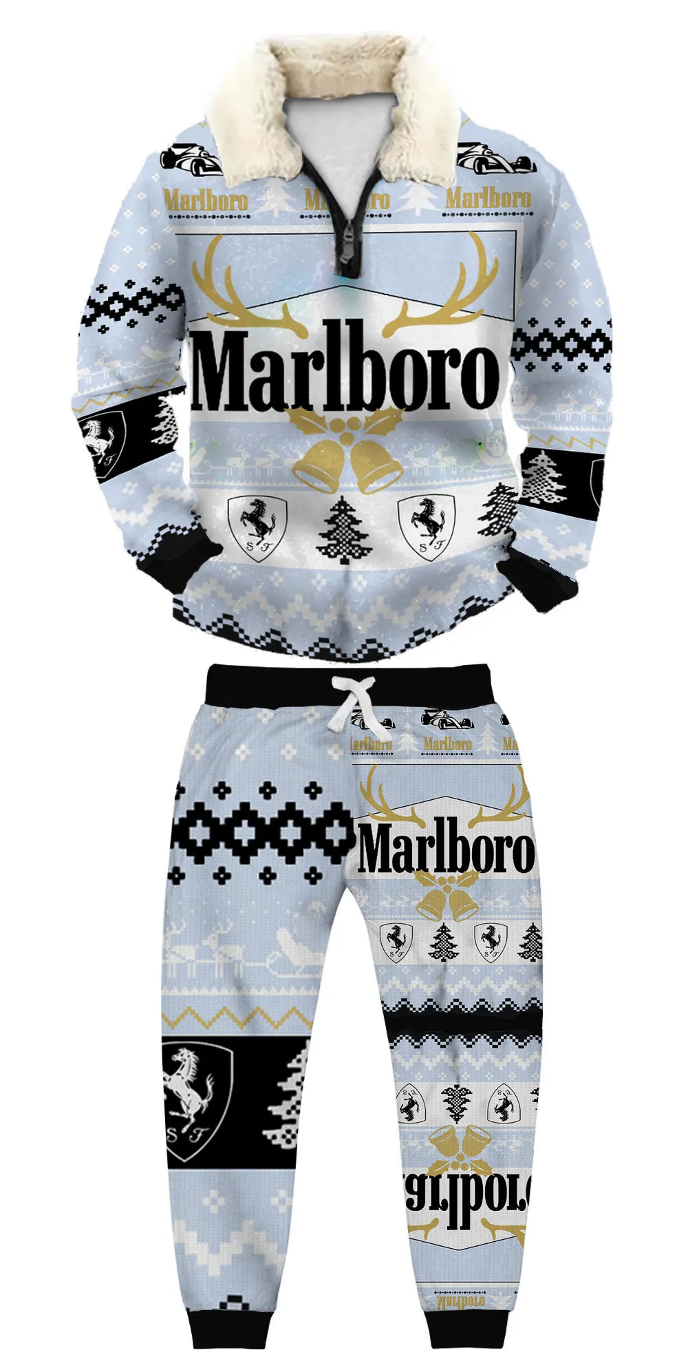 Ugly Quarter Zip Sweatshirt & Sweatpant Set f4dc - product image
