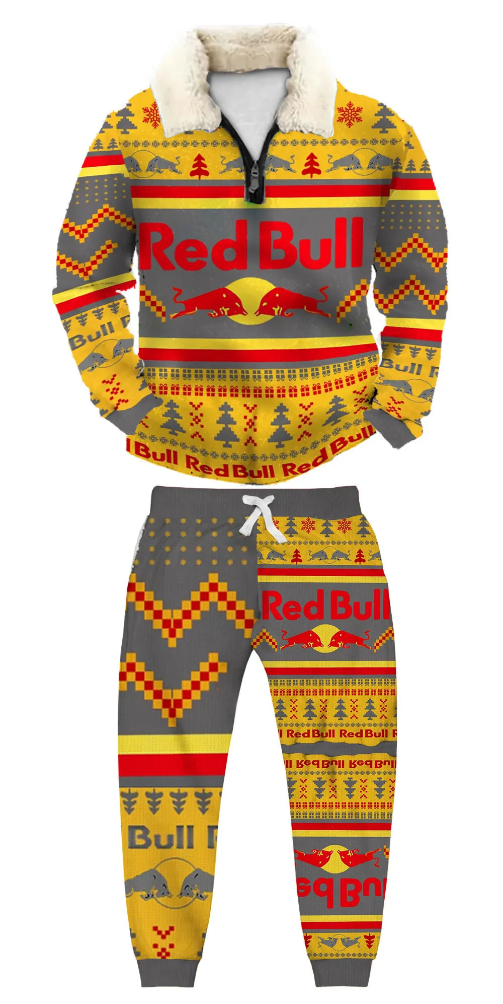Ugly Quarter Zip Sweatshirt & Sweatpant Set 1b73 - product image