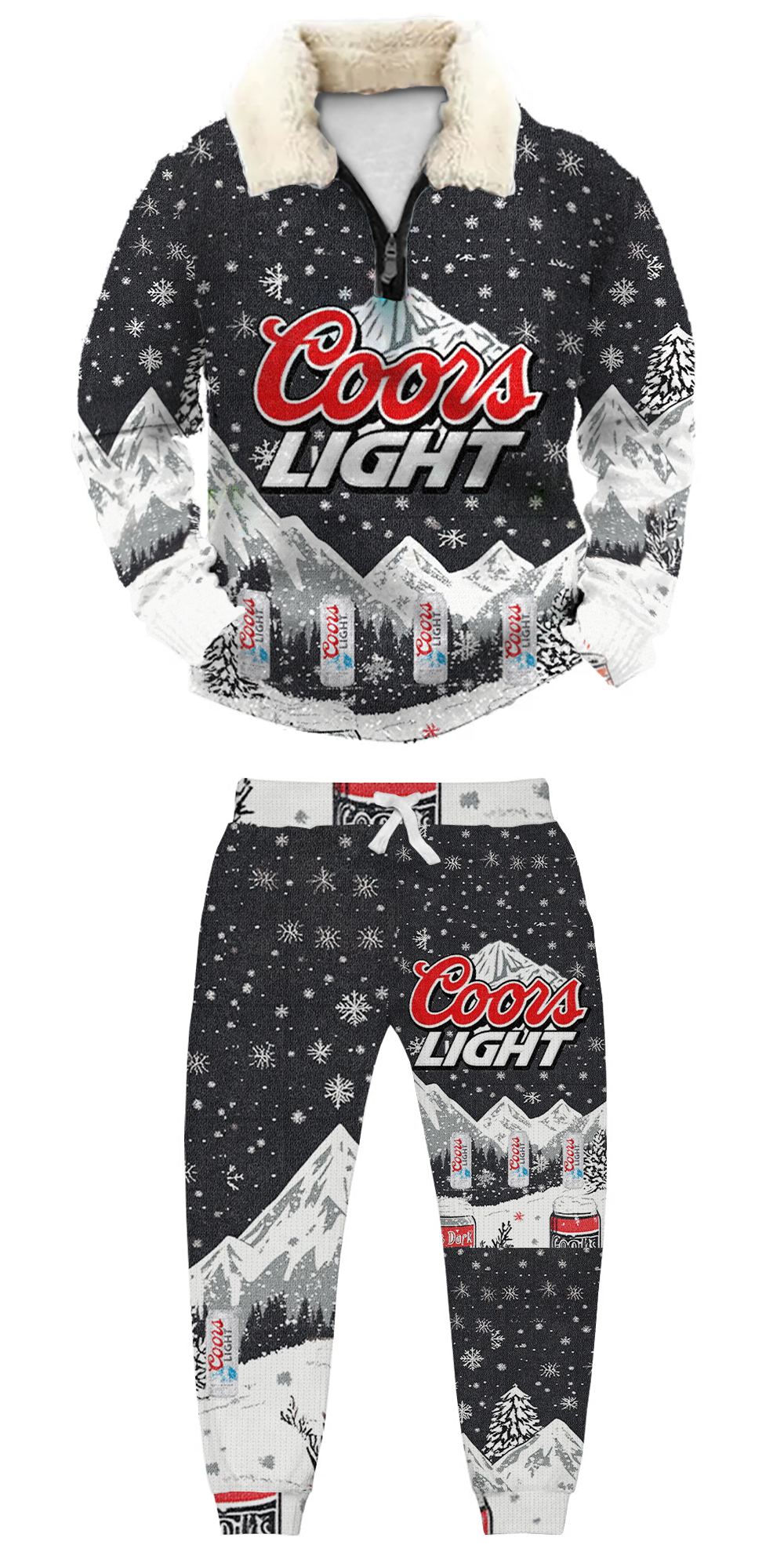Ugly Quarter Zip Sweatshirt & Sweatpant Set af1f e3b3 - product image