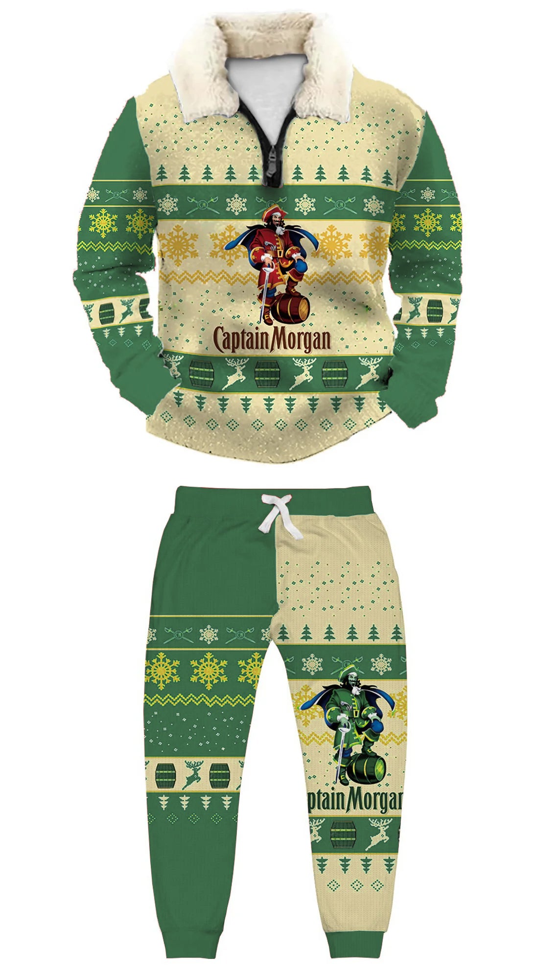 Ugly Quarter Zip Sweatshirt & Sweatpant Set 0bca 5ea6b9 - product image 2