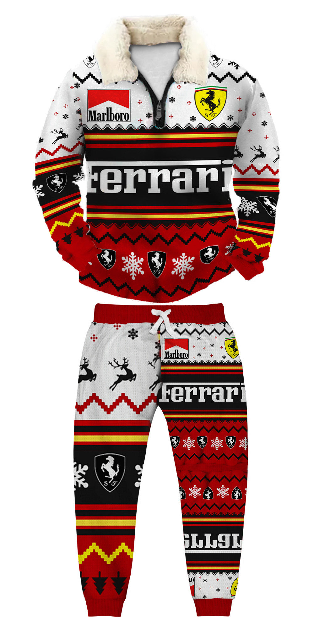 Ugly Quarter Zip Sweatshirt & Sweatpant Set a29f - product image