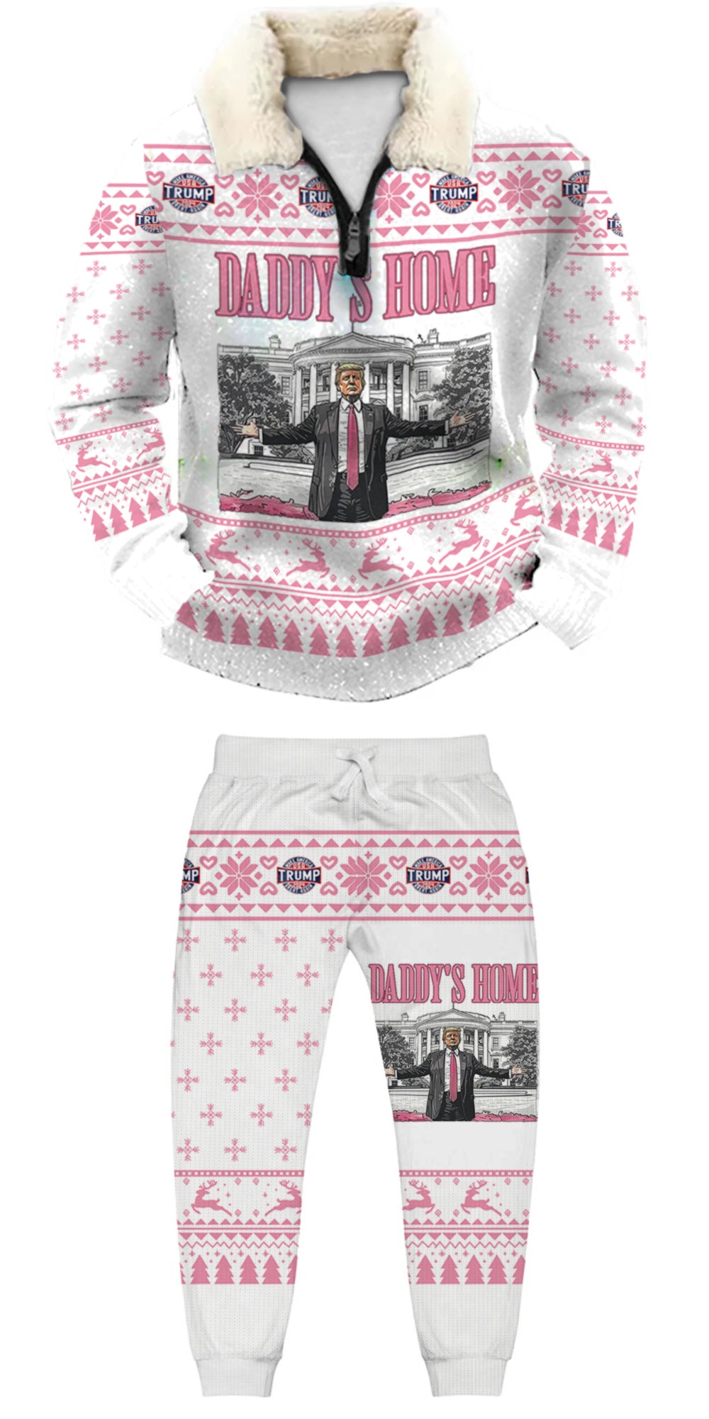 Ugly Quarter Zip Sweatshirt & Sweatpant Set add62 edfbf8 - product image