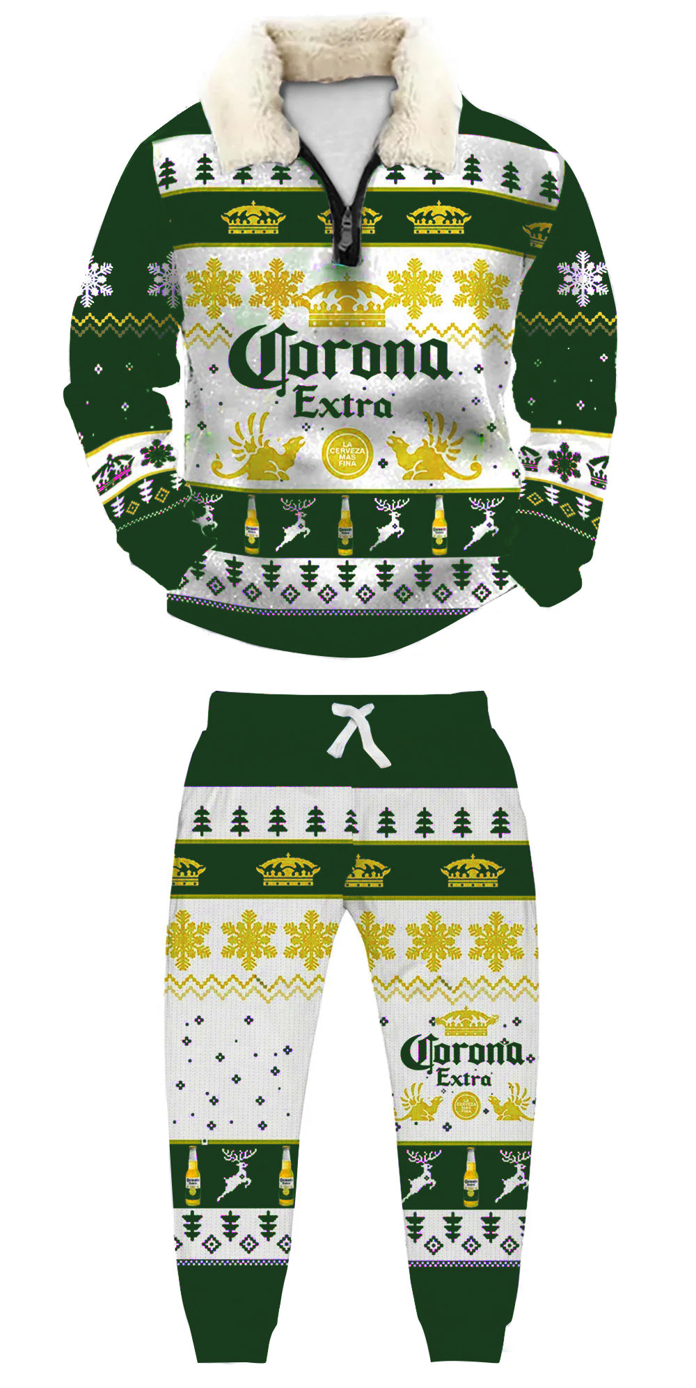 Ugly Quarter Zip Sweatshirt & Sweatpant Set c6df - product image 7
