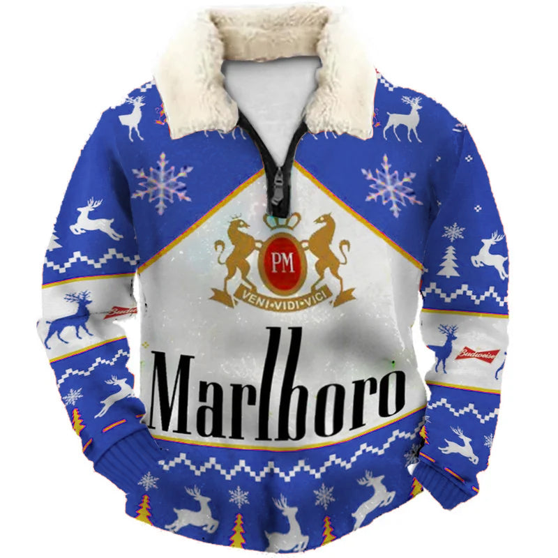 Ugly Quarter Zip Sweatshirt c609 - product image 4