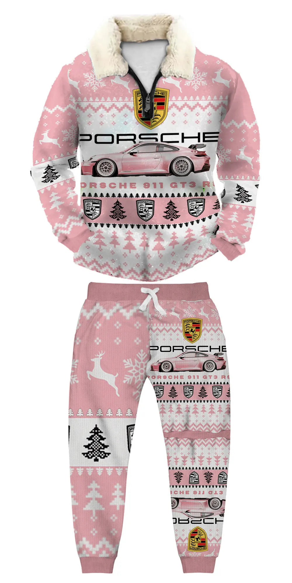 Ugly Quarter Zip Sweatshirt & Sweatpant Set 7eb5 - product image