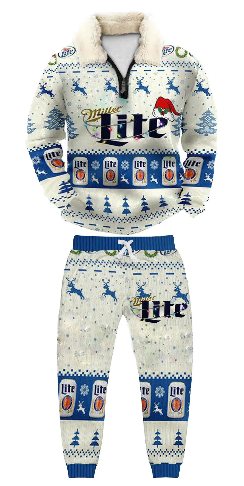 Ugly Quarter Zip Sweatshirt & Sweatpant Set af1f 3dd9 - product image