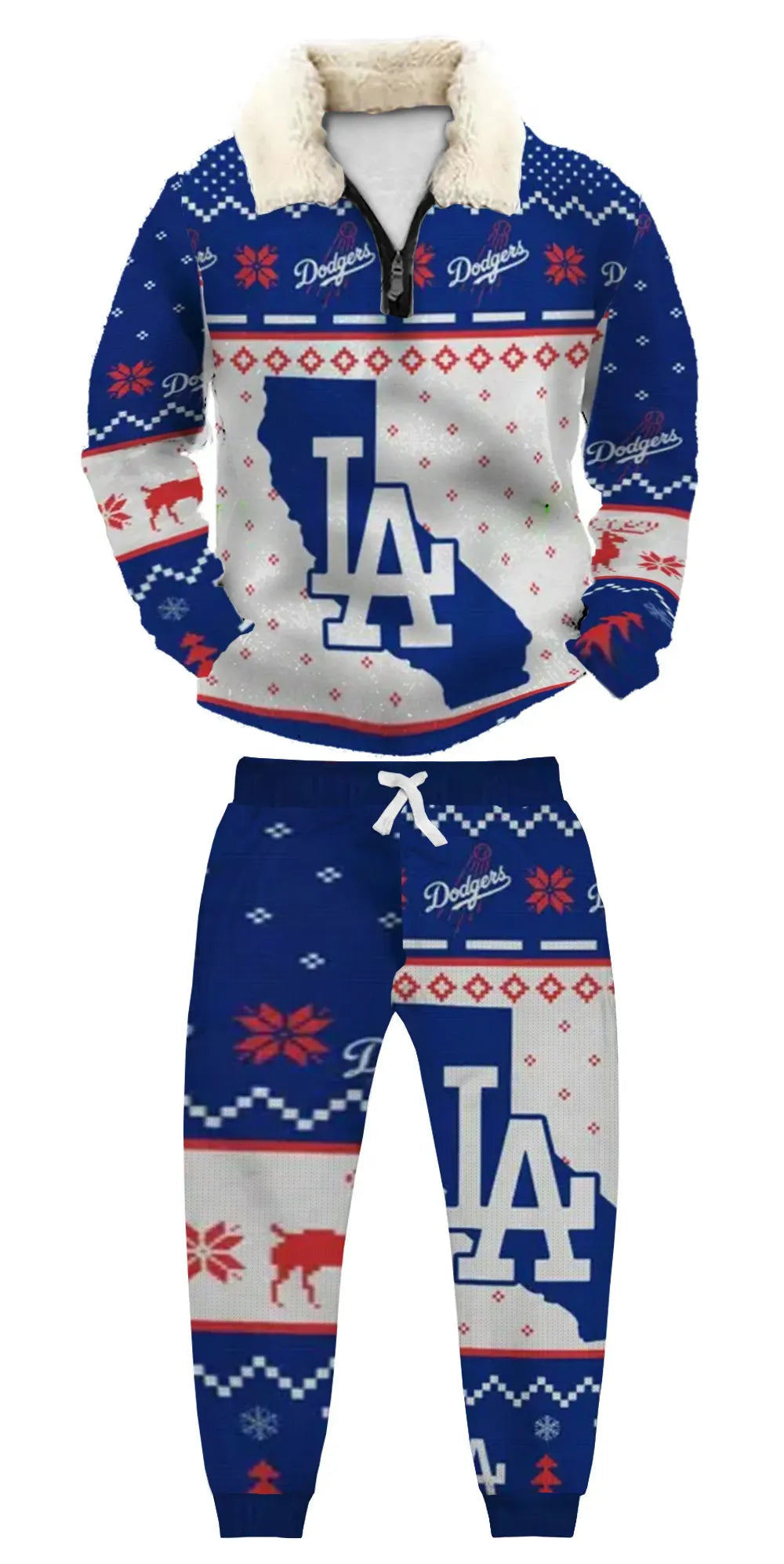 Ugly Quarter Zip Sweatshirt & Sweatpant Set 22fc - product image