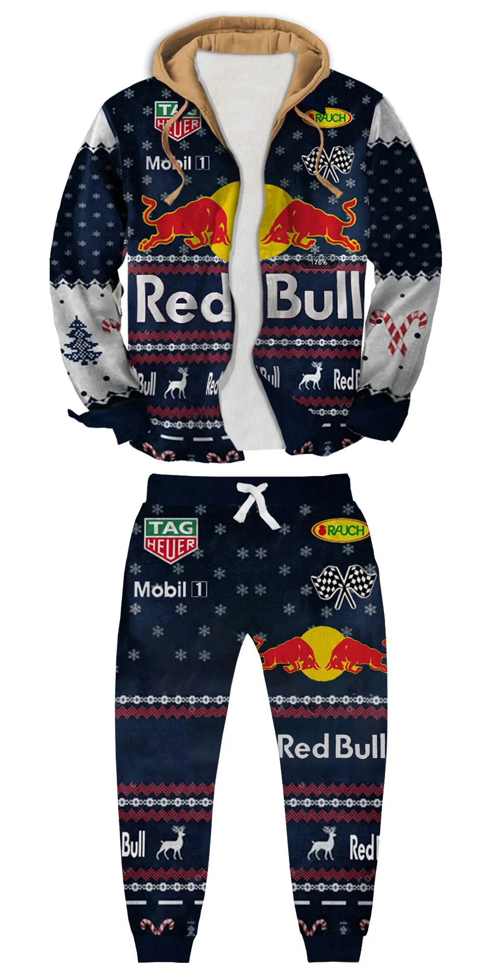 Ugly Zip Hoodie & Sweatpant Set 6832 - product image