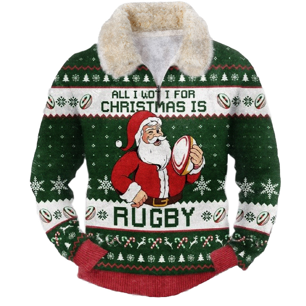 Ugly Quarter Zip Sweatshirt 7a365 - product image