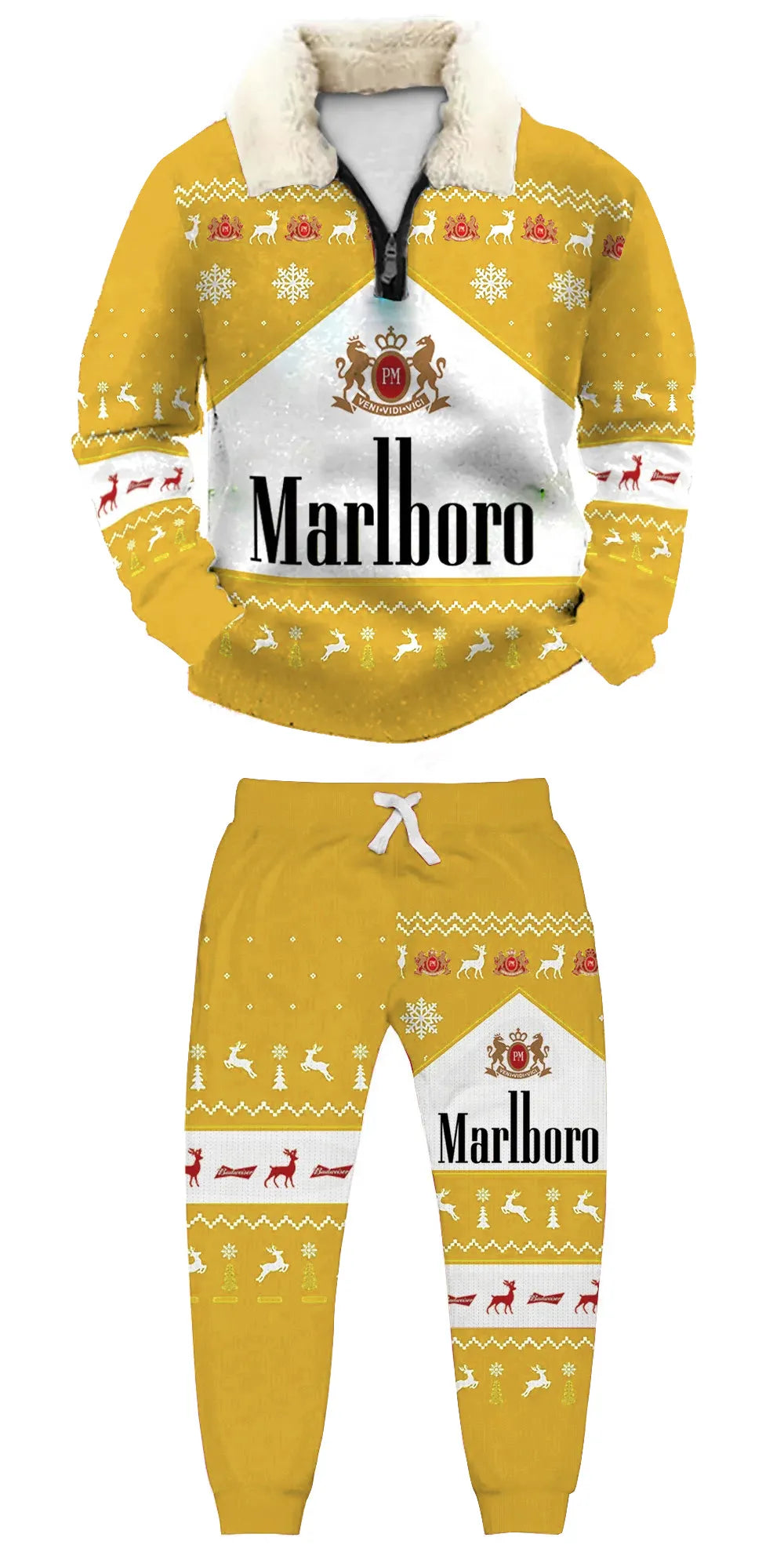 Ugly Quarter Zip Sweatshirt & Sweatpant Set 24f5 - product image 7