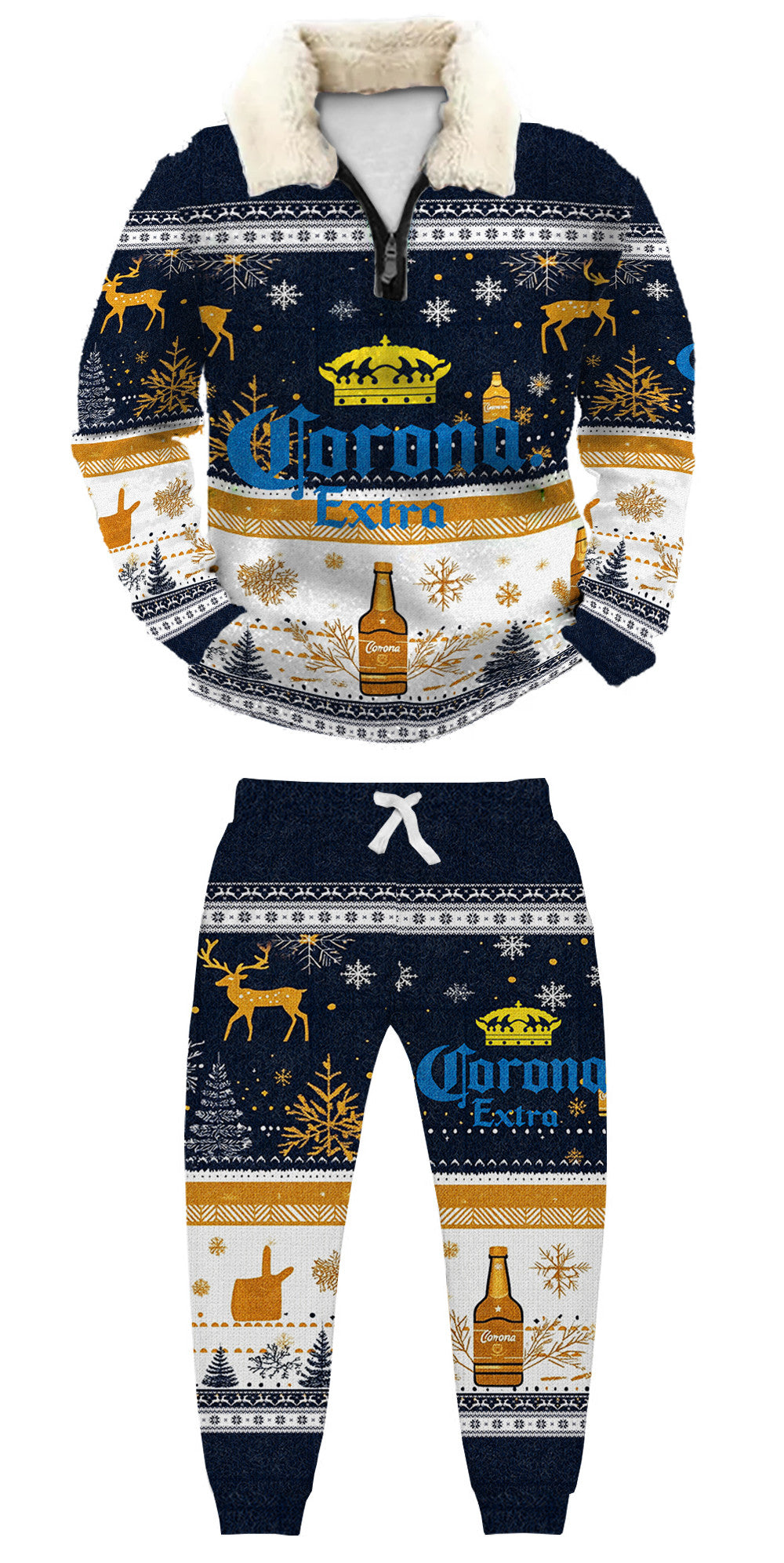 Ugly Quarter Zip Sweatshirt & Sweatpant Set af1f de3b - product image