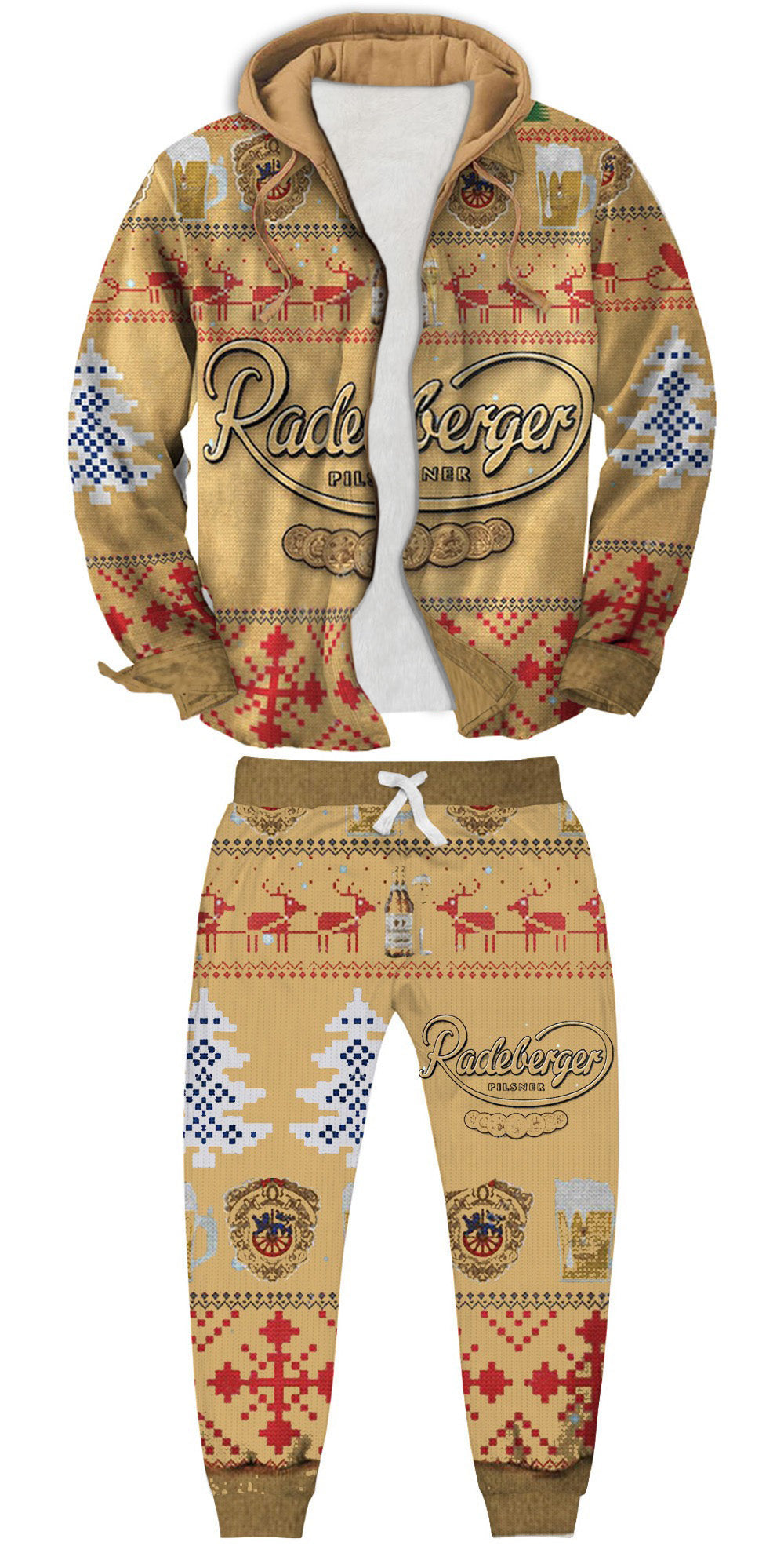 Ugly Zip Hoodie & Sweatpant Set b816 - product image