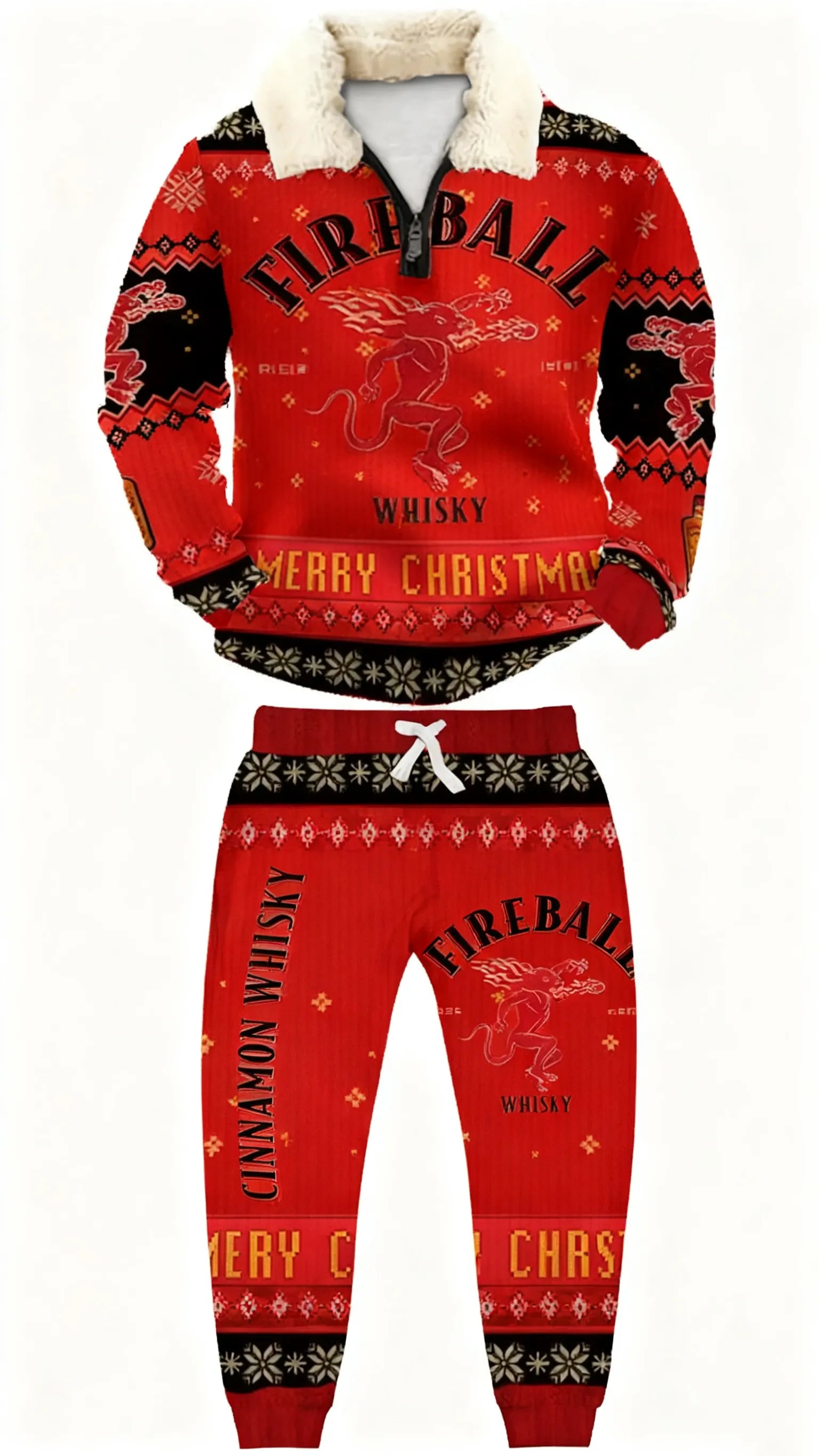 Ugly Quarter Zip Sweatshirt & Sweatpant Set 8ced - product image 6